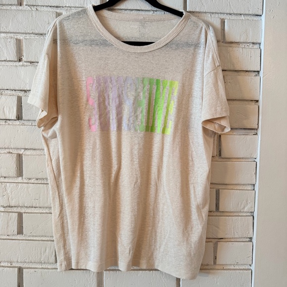 aerie Tops - Aerie Sunshine Slub Knit Tee